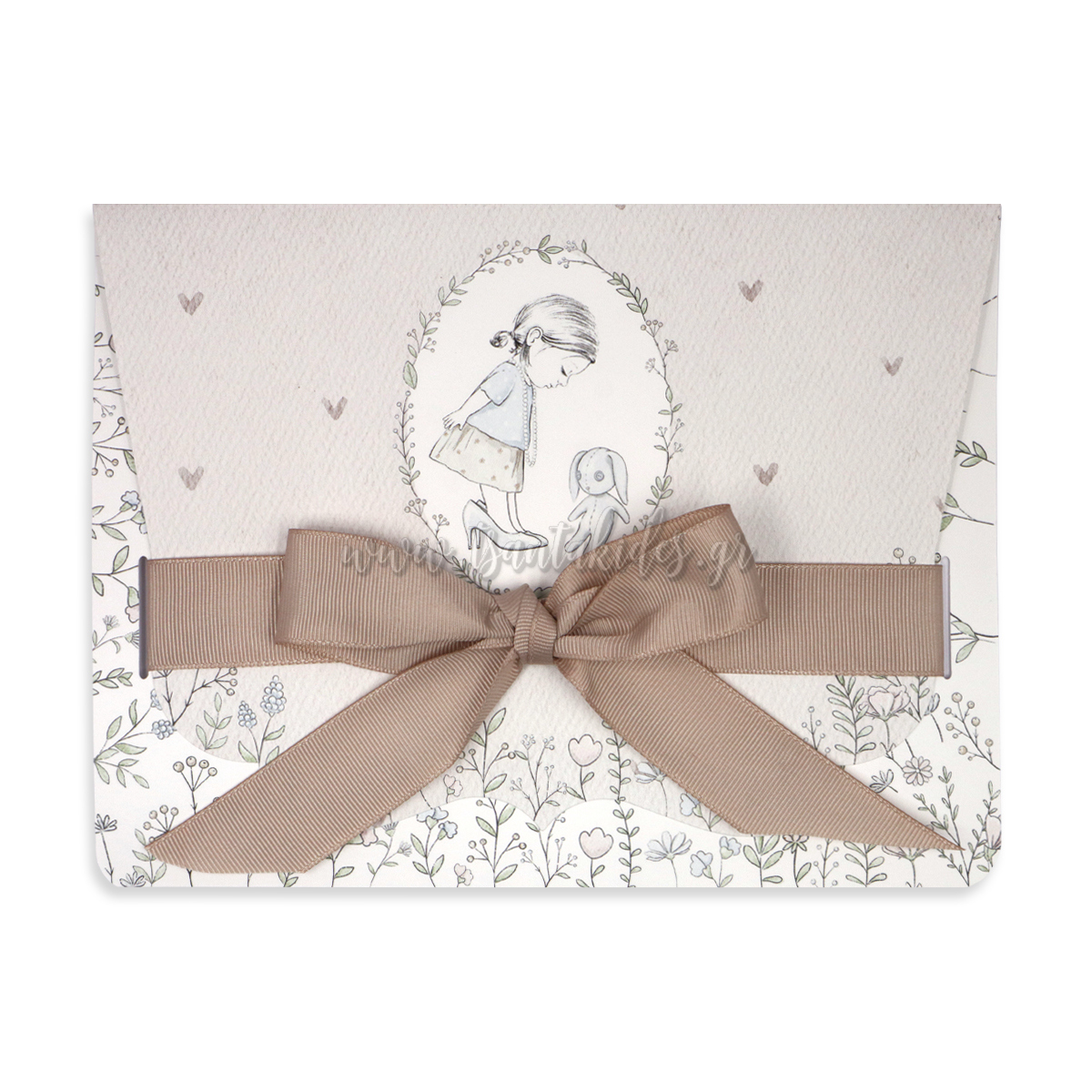 1864 2Π4 ΠΡΟΣΚΛΗΤΗΡΙΟ ΚΛΕΙΣΤΟ baptism invitation design luxury tsantakides βαπτιση προσκλητηρια